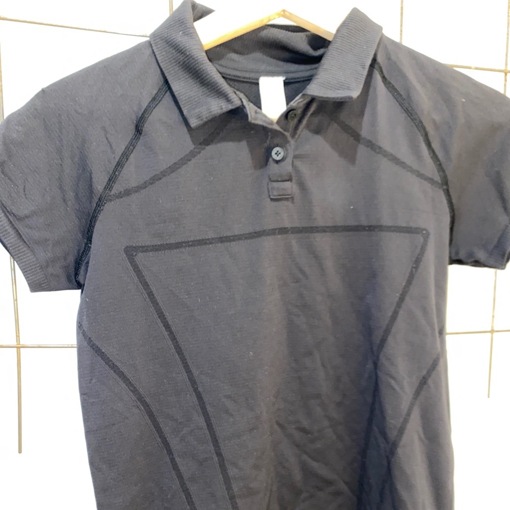 Ivivva by lululemon fly tech collared top 14 black